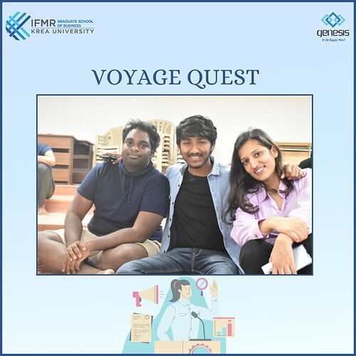 Voyage Quest by Speaker's Club - IFMR GSB