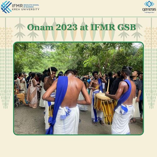 ONAM 2023 at IFMR GSB