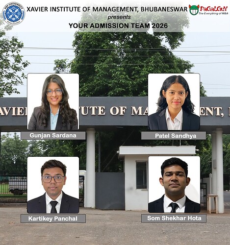 XIM Admission Team 2025-26