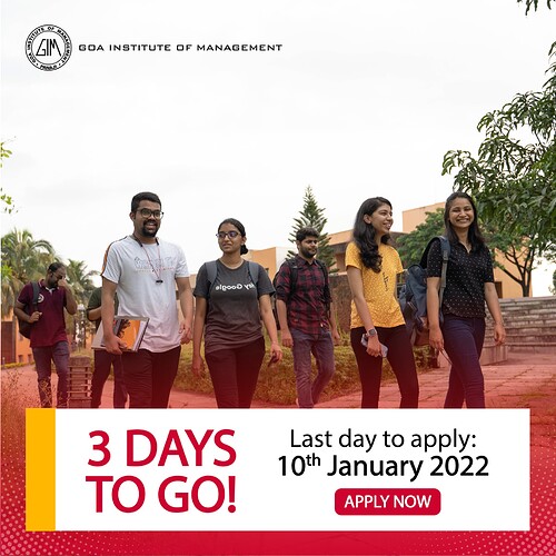 admissions_3 DAY TO GO