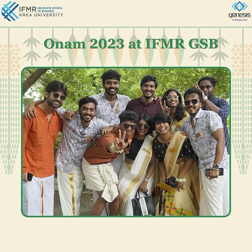 ONAM 2023 at IFMR GSB