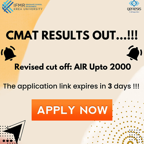 CMAT results out !!!