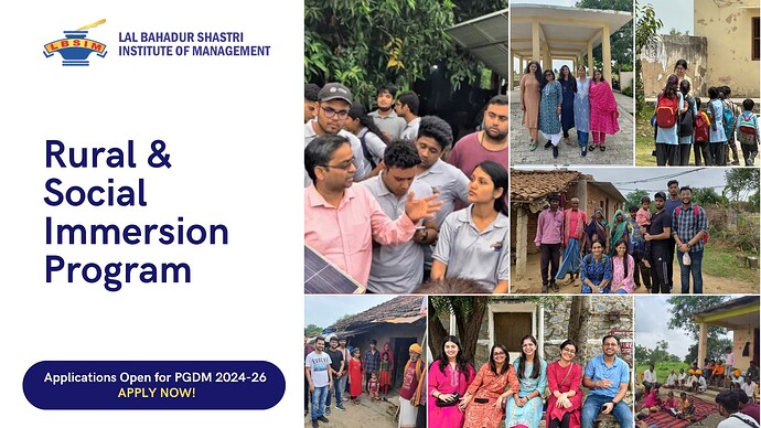 rural and social immersion